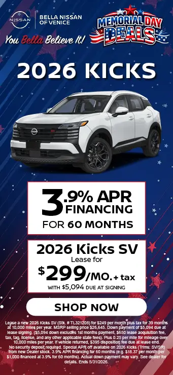 2026 Nissan Kicks